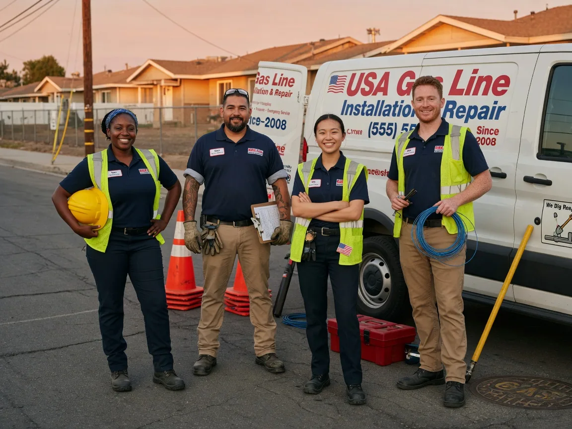 Gas Line Installation company in Sabine Pass, TX